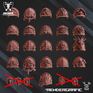 Schoudervullingen (21) - Fire Lizard Warriors (bouwpakket) - DakkaDakka - Tabletop Wargaming Grimdark