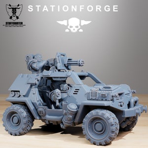 Socratis Stormrider - Station Forge - Vehicle Buggy Scifi Wargaming Grimdark