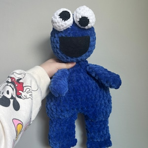 Finished Cookie Monster Lovey