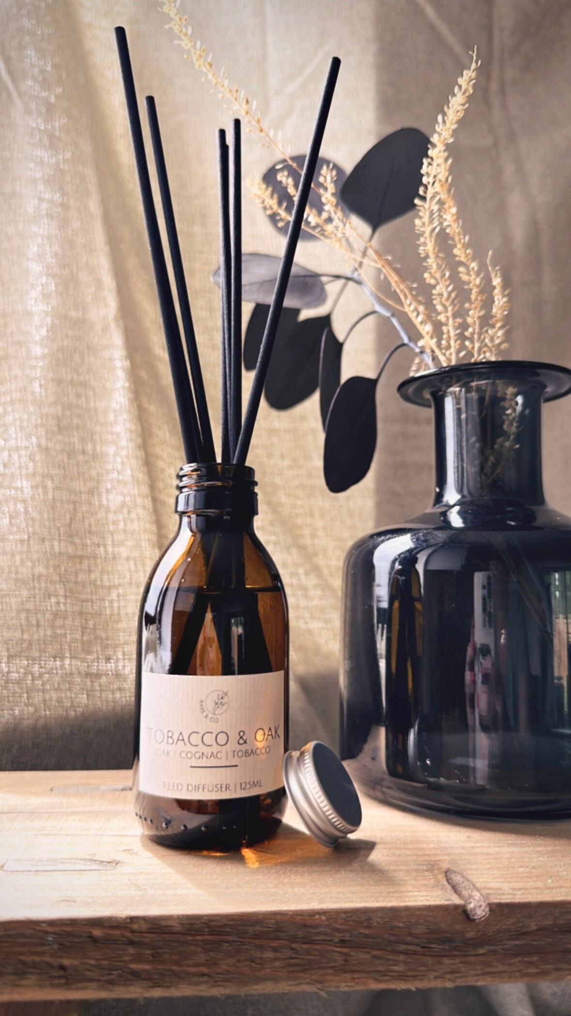 tobacco and oak fragrance oil Vanilla (Cologne) by City Beard Company 0.00% Flash Point Tobacco & Oak Reed Diffuser