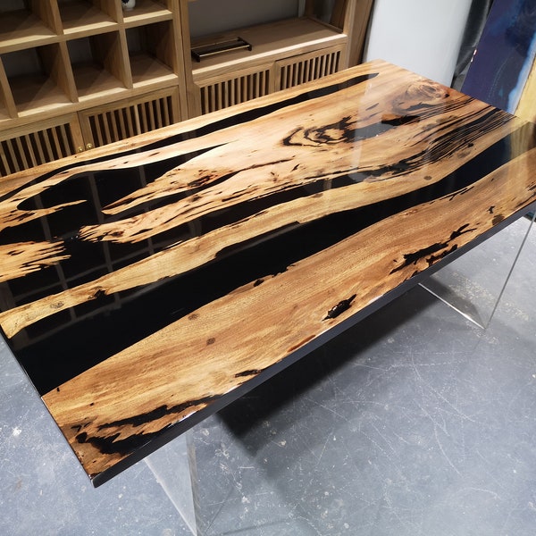 Resin Dining Table - Etsy UK