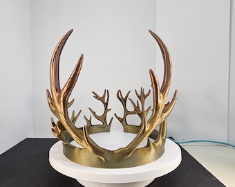 Unisex Antler Crown: Forest Queen Cosplay Headpiece