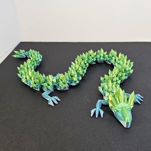 Articulated Crystal Dragon-20 INCHES LONG