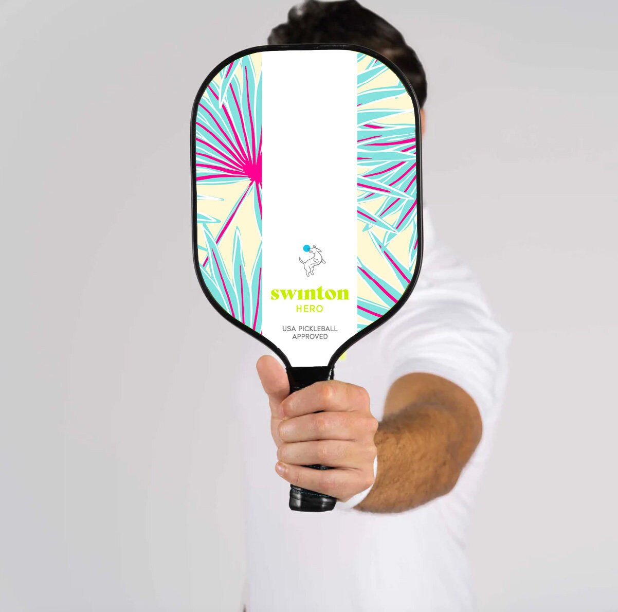 Swinton Pickleball-Paddel – Graphit-Oberfläche, Wabenkern, Mit Neopren-Hülle