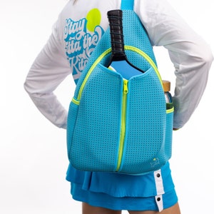 Sac de pickleball par Swinton - Style de sac à bandoulière pour pagaies, balles et accessoires
