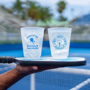 Pickleball Party Cups (for Dinks and Drinks) in a 10 Pack