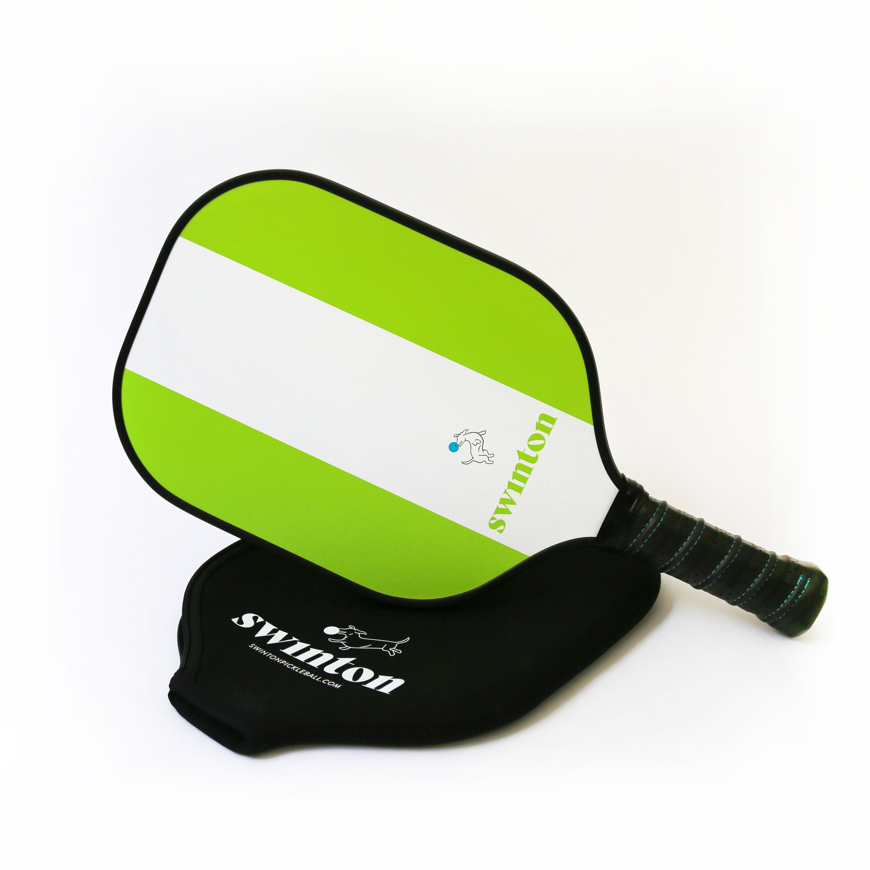 Swinton Pickleball-Paddel – Graphit-Oberfläche, Wabenkern, Mit Neopren-Hülle
