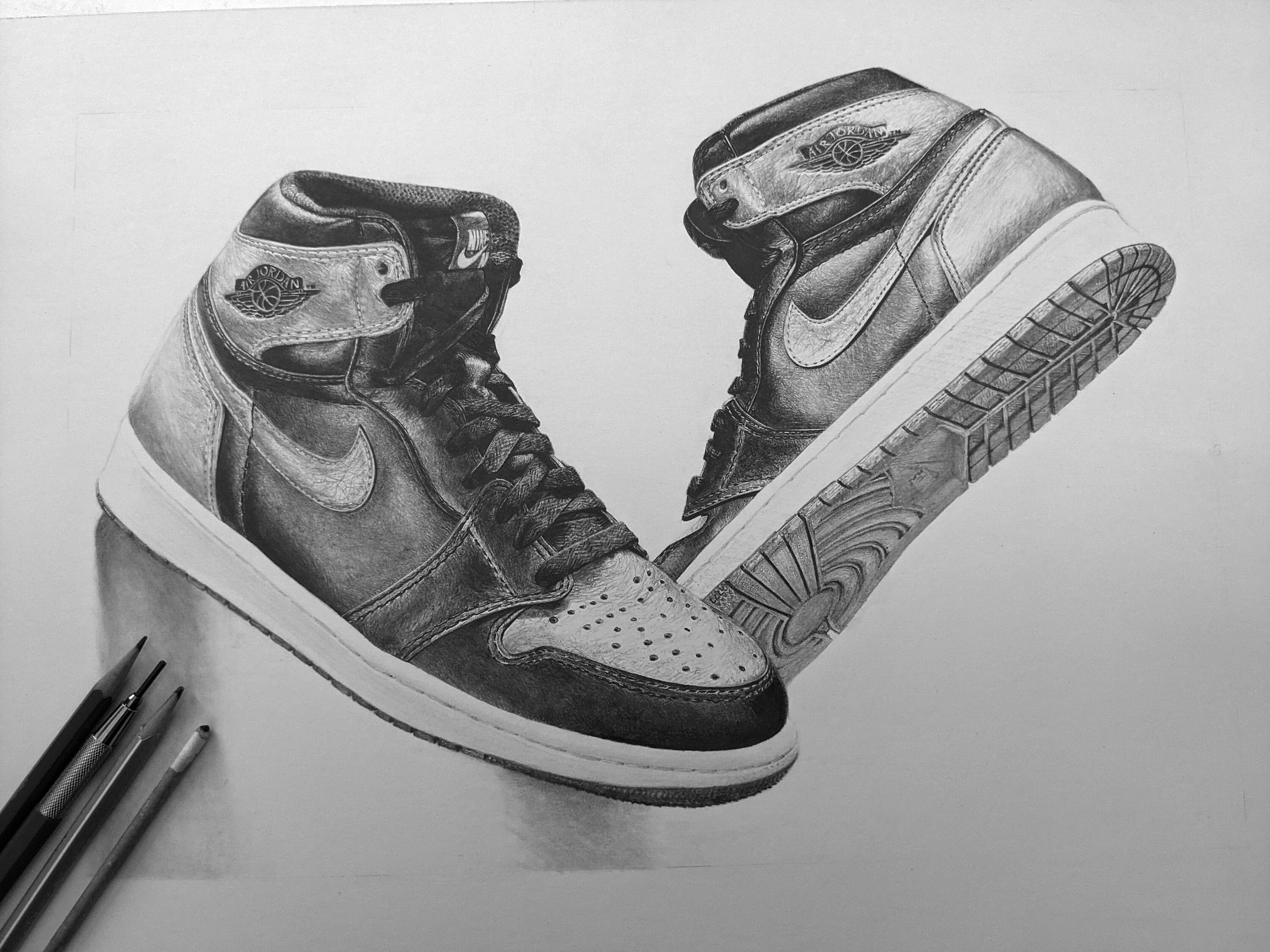 Update 77+ jordan shoe sketch - in.eteachers