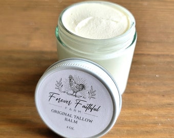 Grass-Fed Whipped Beef Tallow Balm | Organic Tallow Skincare | Tallow Face Cream