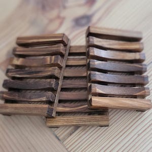 Handmade Bamboo Soap Dish: Eco-Friendly Wooden Soap Saver