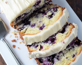 BEST RECIPES For Blueberry Lime Pound Cake with Cream Cheese Frosting Download.
