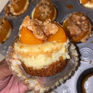 BEST RECIPE For Mini Peach Cobbler Cheesecakes Download.