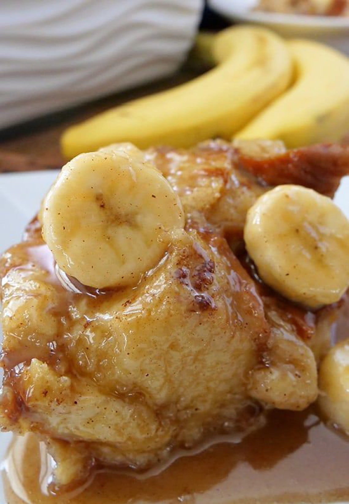 BEST RECIPE for Bananas Foster Bread Pudding Download. Etsy