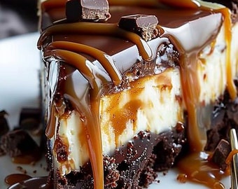 BEST RECIPE For Caramel Brownie Cheesecake Download.