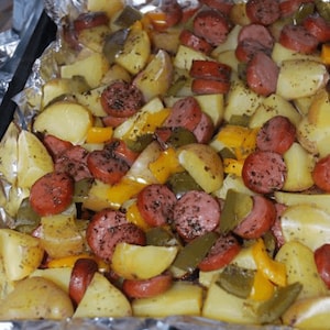 BEST RECIPE For Smoked sausage and potato bake Download.