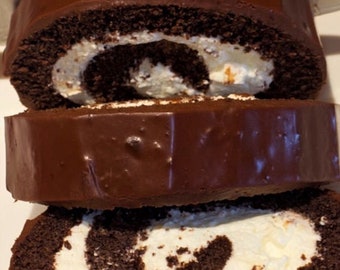 MEJOR RECETA para descargar rollo de pastel de chocolate.