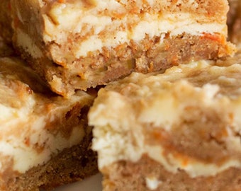 LA MEJOR RECETA para Barras de pastel de zanahoria con queso crema Descargar.