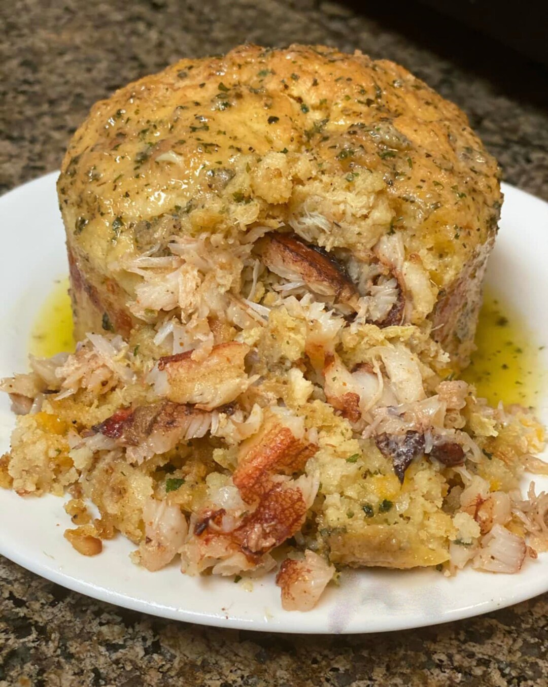 BEST RECIPE for Crab Stuffed Cheddar Bay Biscuit With A Lemon Butter