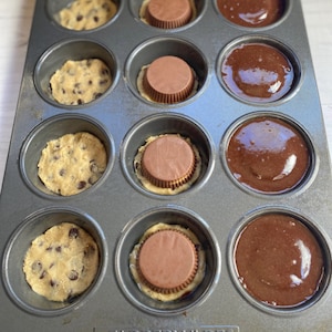 BEST RECIPE For Peanut Butter Cup Stuffed Brookies Download.