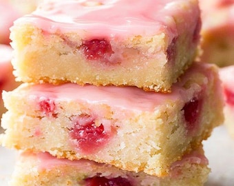 BEST RECIPE For Strawberry Lemon Blondies Download.