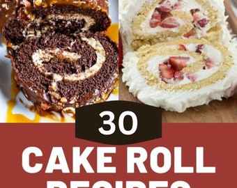 Descargar las MEJORES 30 recetas de rollitos de pastel.