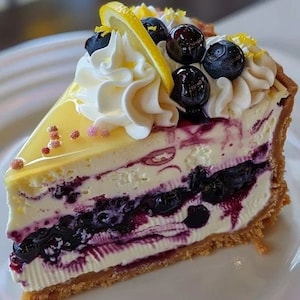 BEST RECIPE For Lemon Blueberry Cheesecake Cake Download.