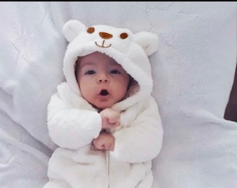 baby in winter clothes