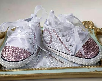 Bling Baby Girl Rhinestone Sneakers | Perfect Gift For Any Occasion