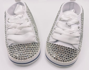 Bling Rhinestone Newborn Baby Girl Sneakers | Perfect Gift For Any Occasion