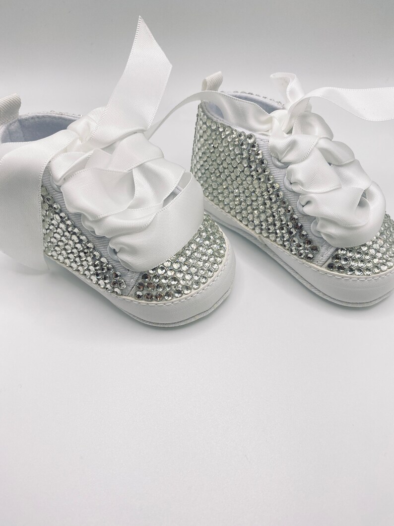 Bling Rhinestone Newborn Baby Girl Sneakers Perfect Gift for Etsy