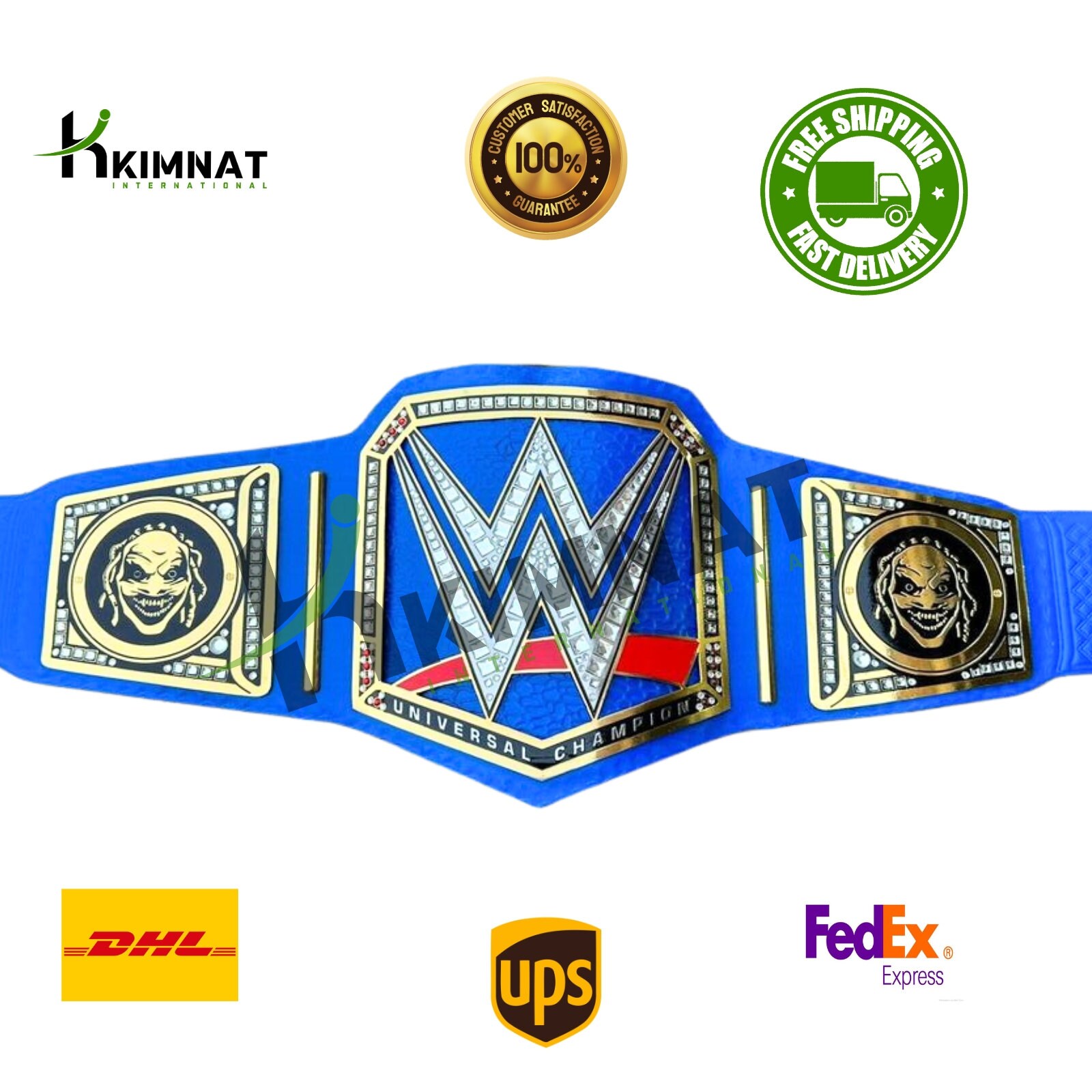 Custom WWE The Fiend Bray Wyatt Universal Wrestling Title Championship Belt