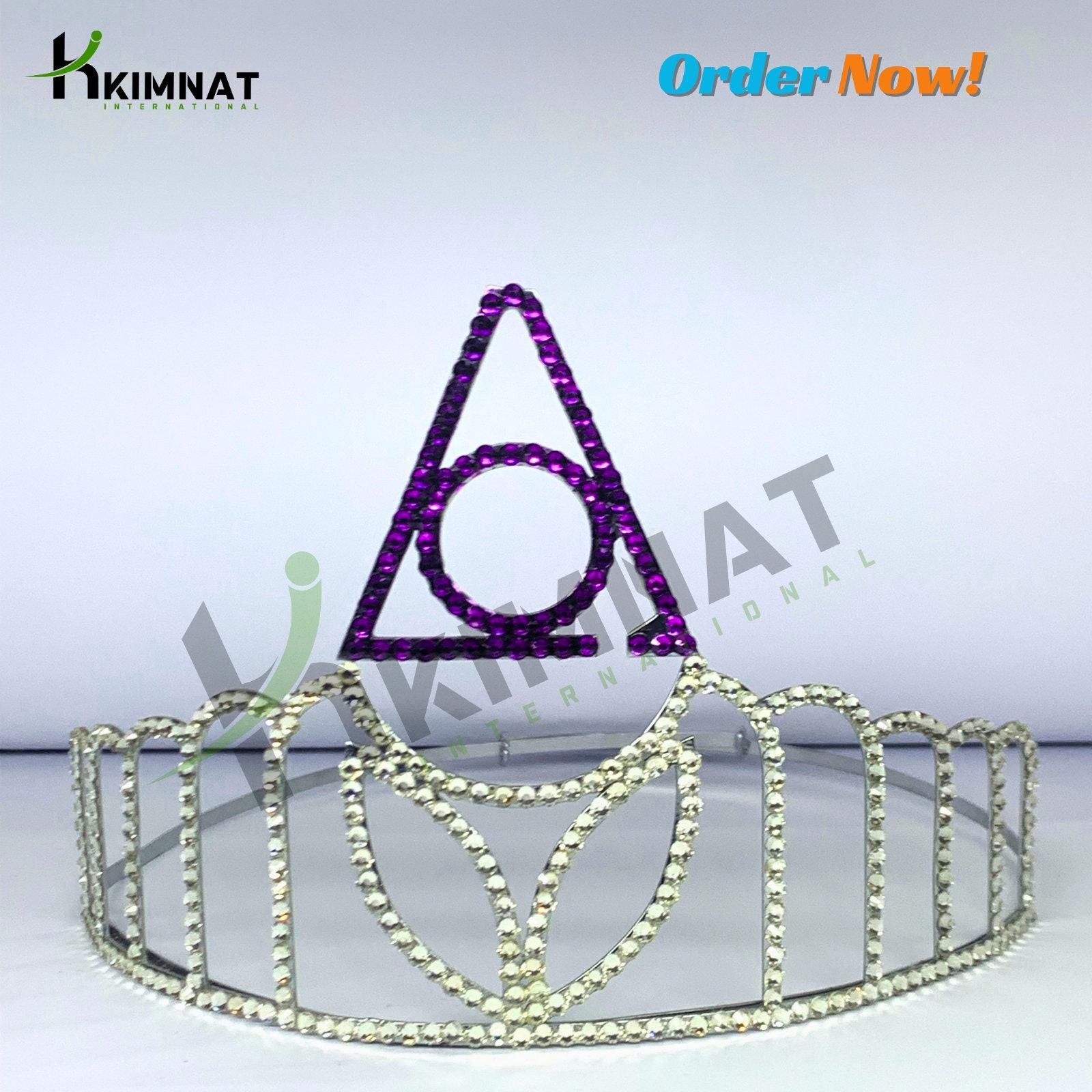 Masonic LOCOP Crown Silver Tone Ladies of Circle of