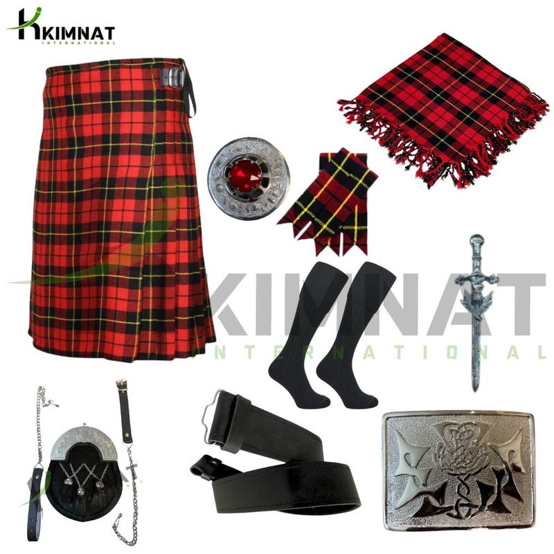 Wallace Tartan Crest Backpack