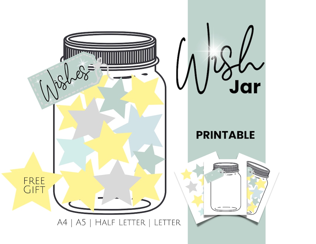 Make a Wish Kit Printable, Wish Upon a Star Printable Activity for All ...