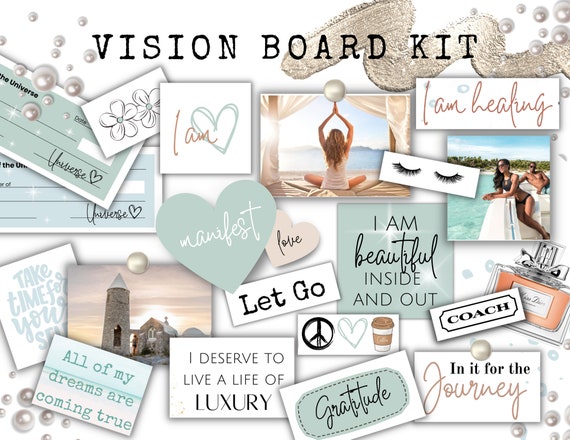 2024 Vision board Clip art book: The Ultimate Planner, with Powerful  Pictures, Images, Affirmations and Quotes for Manifestation and the Law of