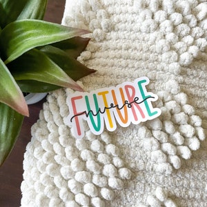 Future Nurse Colorful and Cute Nursing Student Sticker