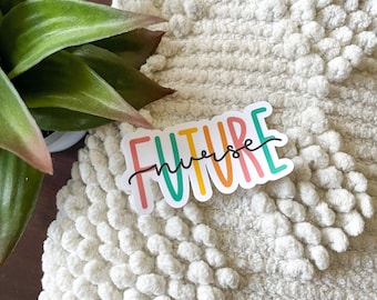 Future Nurse Sticker | Colorful Nursing Student Gift