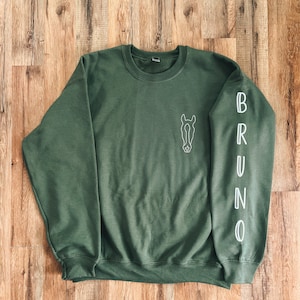 Custom Horse Line Art Crewneck