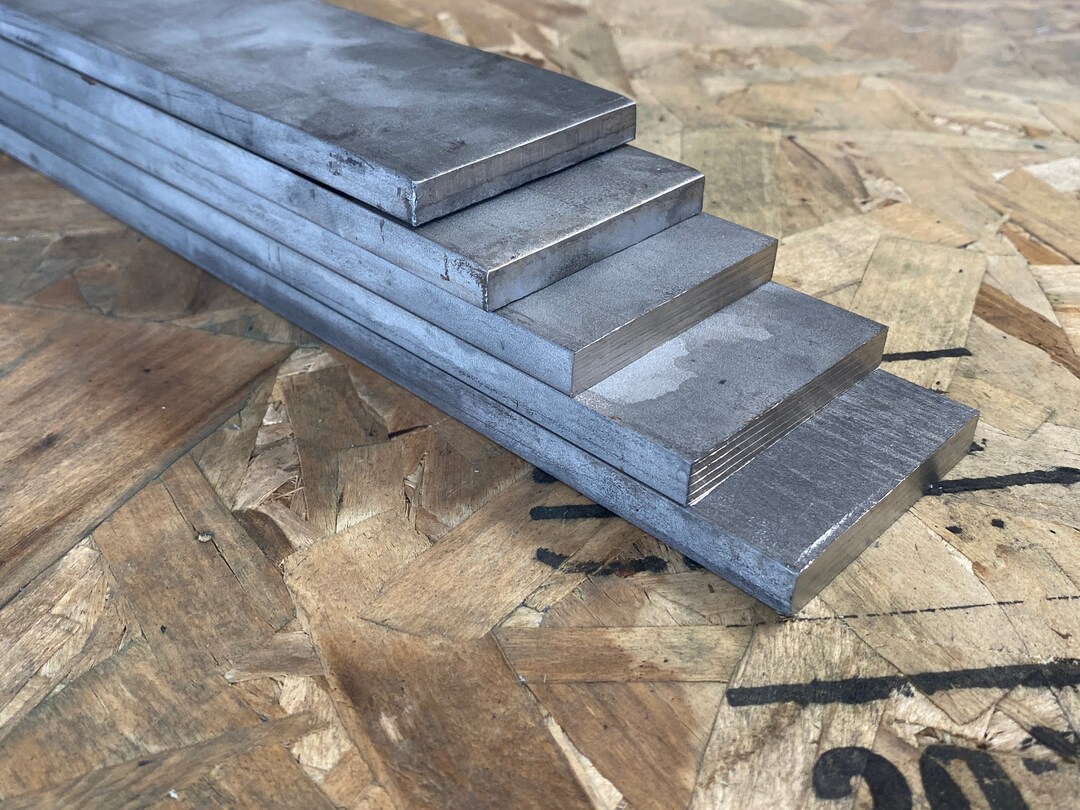 0.375 X 2.5 X 13.5 304 Stainless Steel HRAP Rectangular Bar, Flat Stock