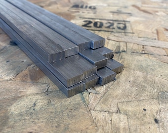 0.25" x .5" x 11.875" 303 Cold Drawn Annealed Stainless Steel Rectangular Bar