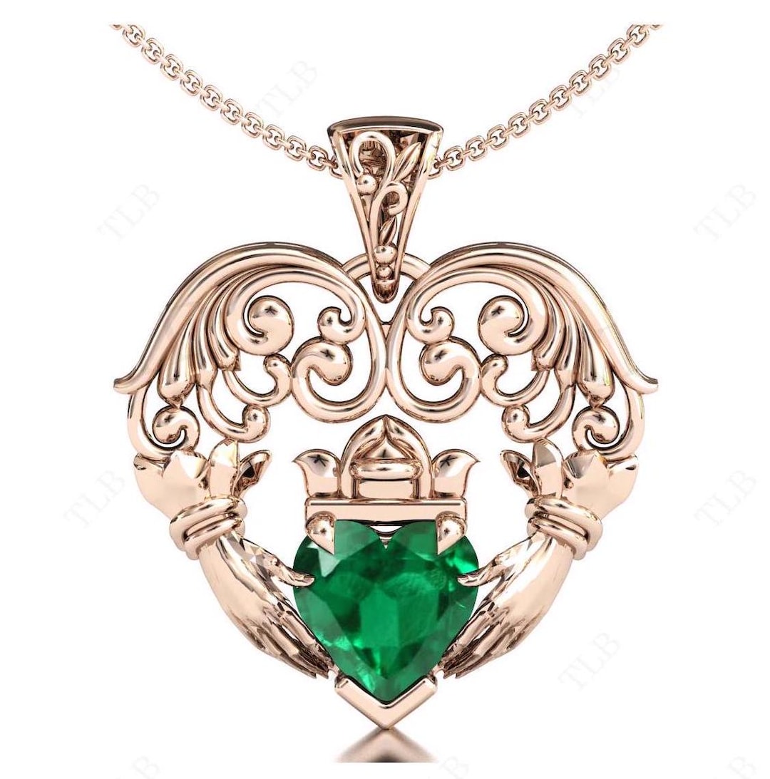 Eudora Collar De Plata De Ley 100% Para Mujer, Accorio Con Colgante
