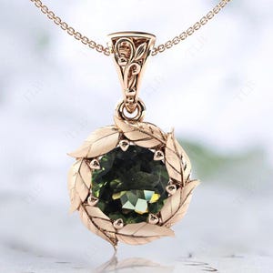 Moldavite Vine Pendant Moldavite Vine Pendant