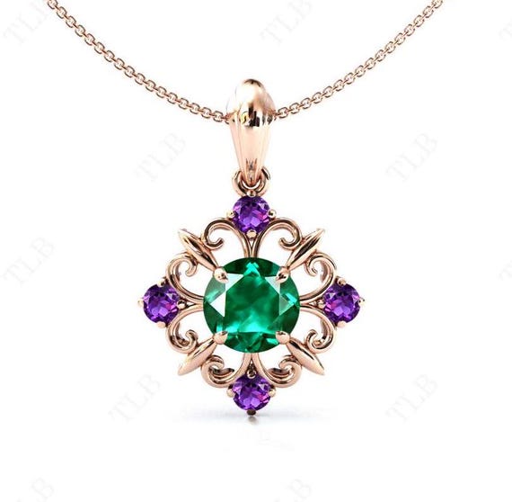 Goud vergulde ketting gezet met cabochon Labradoriet | Sieraden met Labradoriet