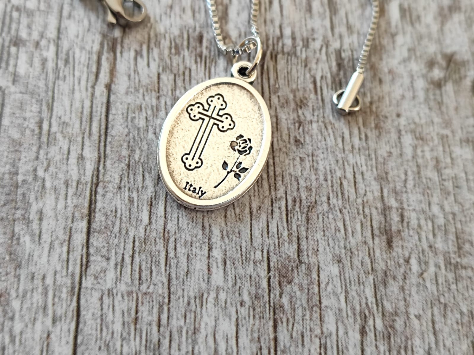St Padre Pio Medals Medal Stainless Steel Necklace Holy - Etsy