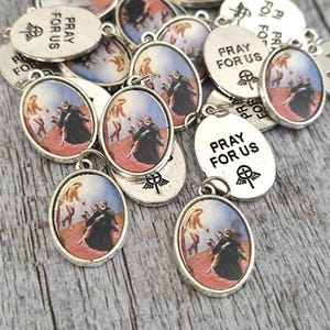 St Peregrine Medals box 15, 25, 50 , 100 pcs Holy medals