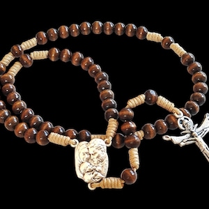 Holy Family Rosary Joseph Mary medal