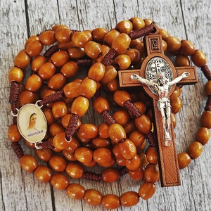 Saint St Benedict 20 Decade Rosary  15 Decade rosary Virgin Mary Rosary Habet Rosary