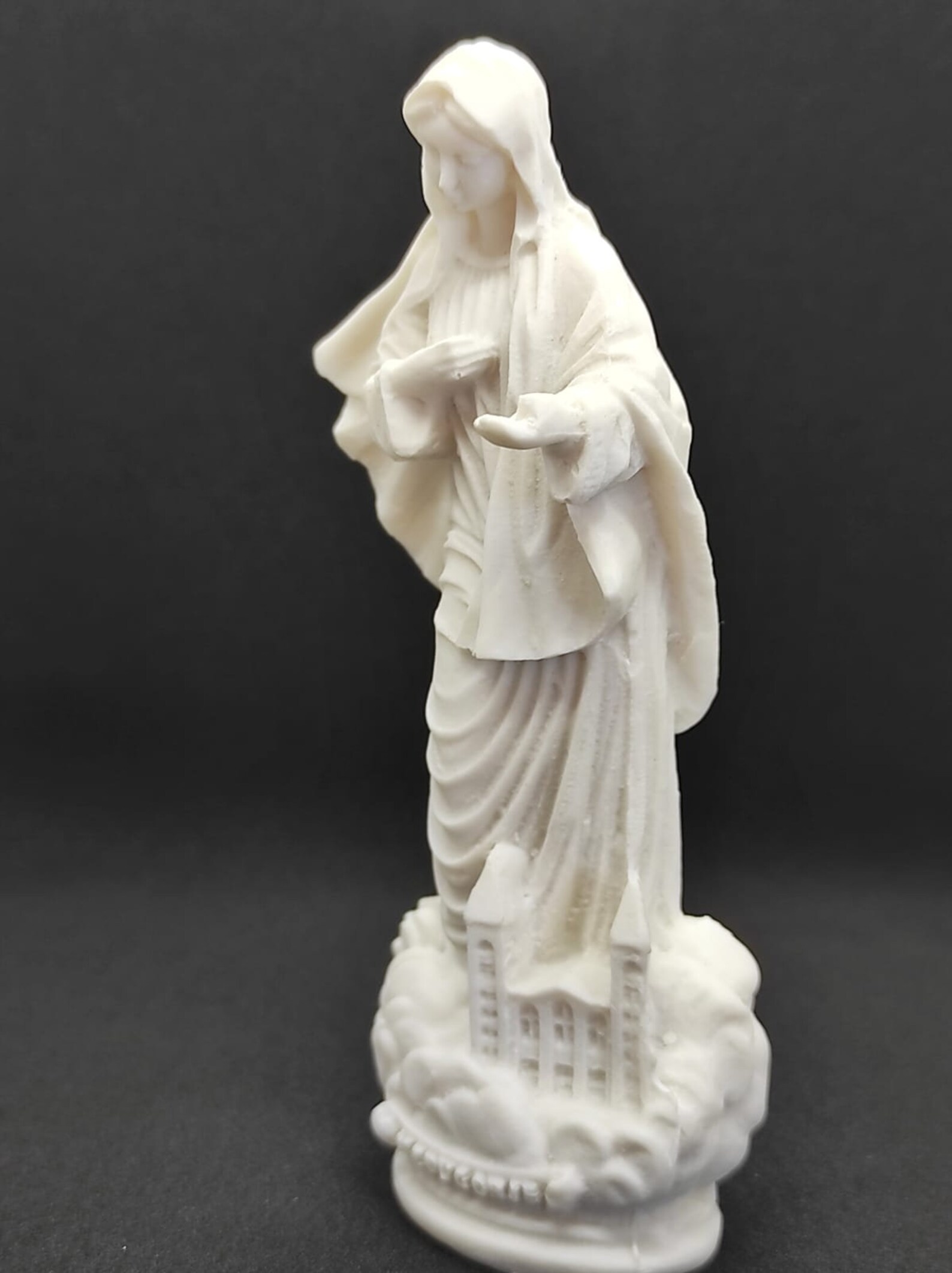 Medjugorje Statue Our Lady of Medjugorje Statue Virgin Mary Etsy