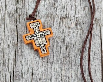 San Damiano-korset Sankt Franciskus San Damiano-korset Damiano-korset Sankt Damiano-medaljer