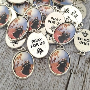 St Peregrine Medals box 15, 25, 50 , 100 pcs Holy medals